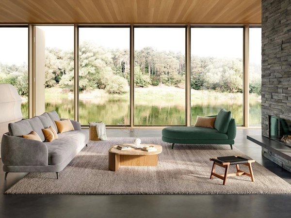 Salotto in tessuto Jand di Le Comfort