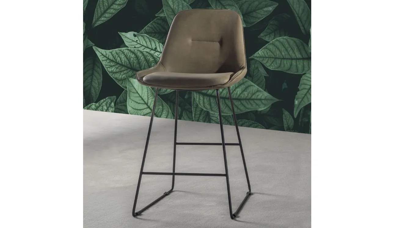 Sgabello Norway Stool a slitta di La Seggiola