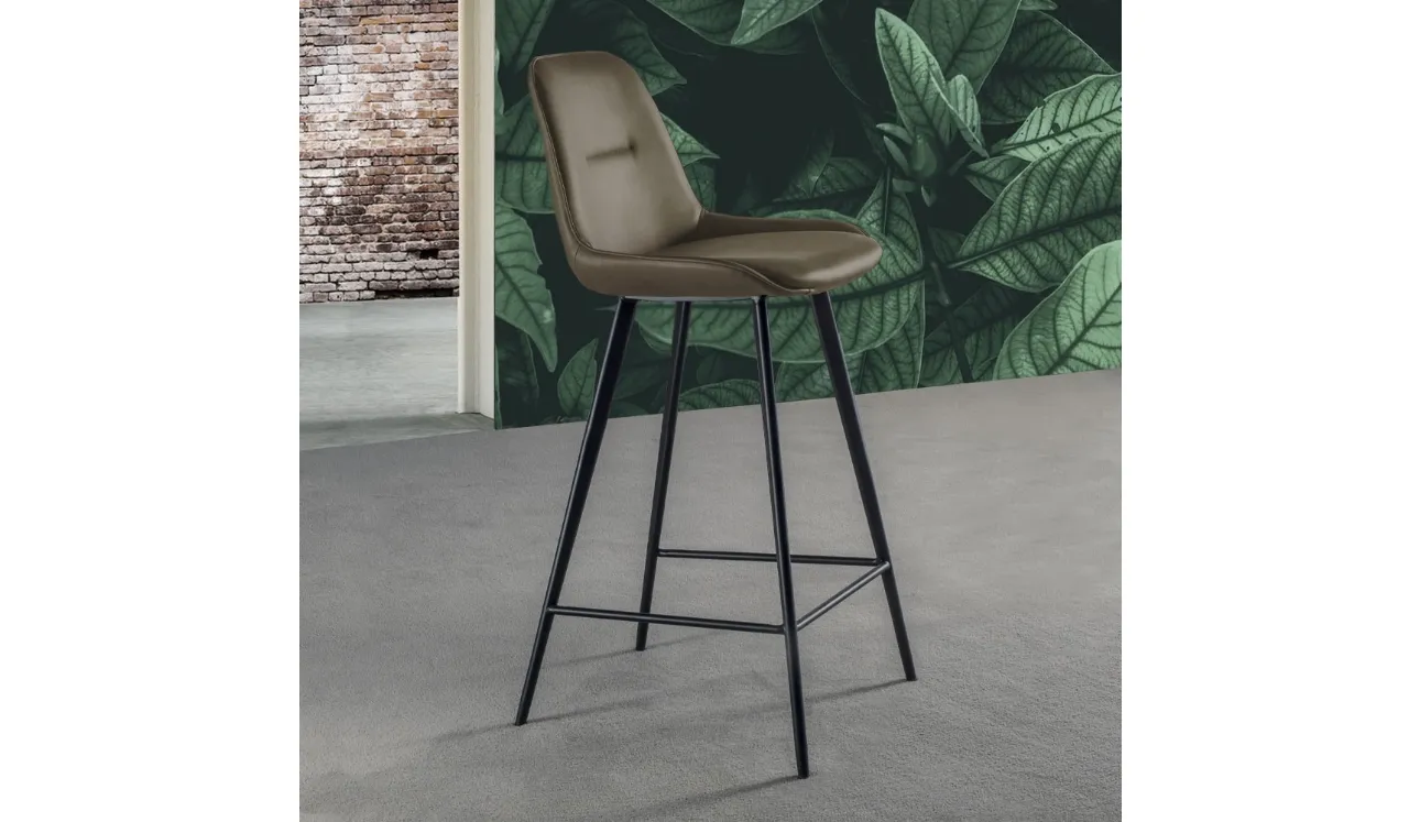 Sgabello Norway Stool 4 gambe 80 di La Seggiola