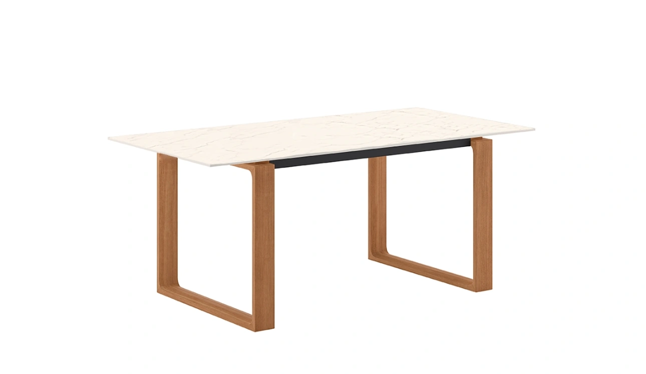 Tavolo Brosc Caranto in ceramica di Veneta Cucine
