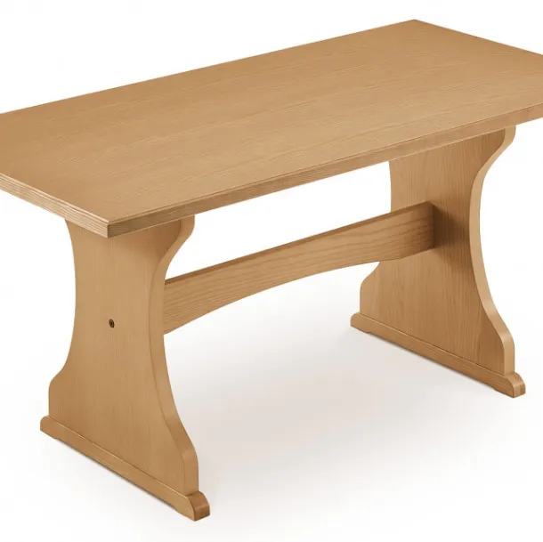 Tavolo Fratino Classico in legno impiallacciato di Veneta Cucine
