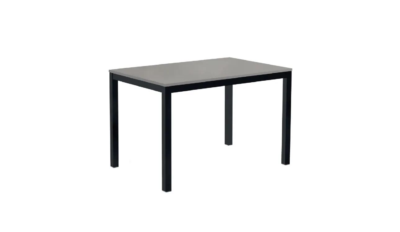 Tavolo Olimpo in laminato con base in metallo di Veneta Cucine