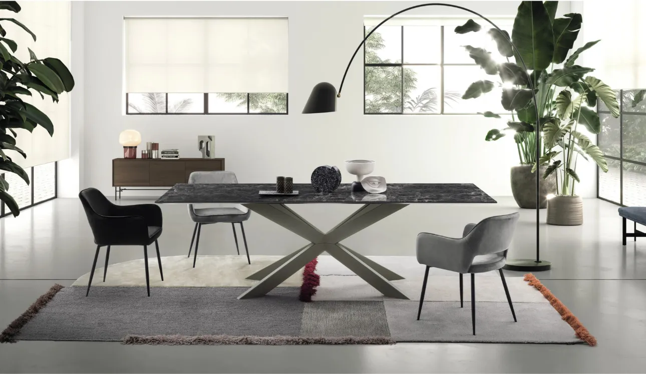 Tavolo Piano Manhattan My Glass di Devina Nais