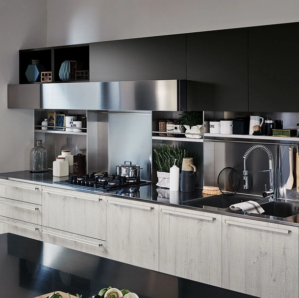 Cucina Moderna lineare Ethica 02 di Veneta Cucine