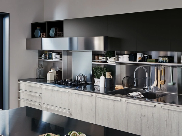 Cucina Moderna lineare Ethica 02 di Veneta Cucine
