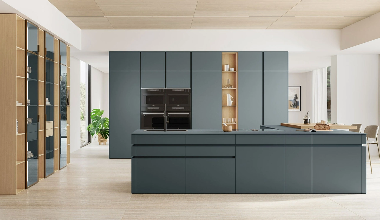 Cucina Moderna con isola Iconica 01 di Veneta Cucine