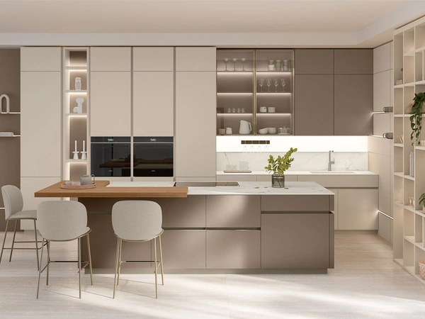 Cucina Moderna con isola Iconica 02 di Veneta Cucine