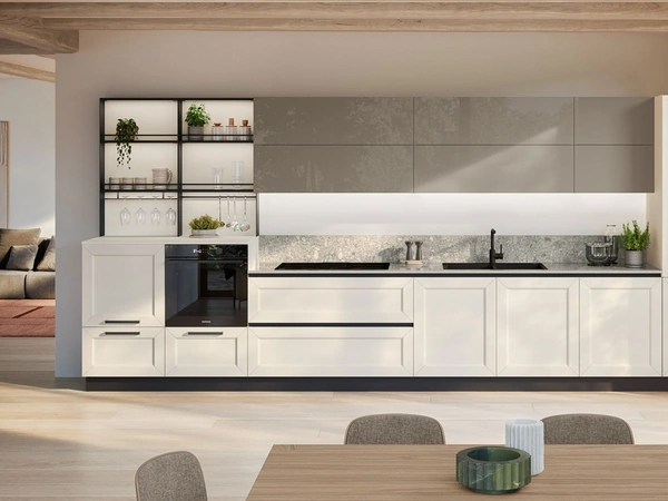 Cucina Moderna lineare Tablet 02 di Veneta Cucine